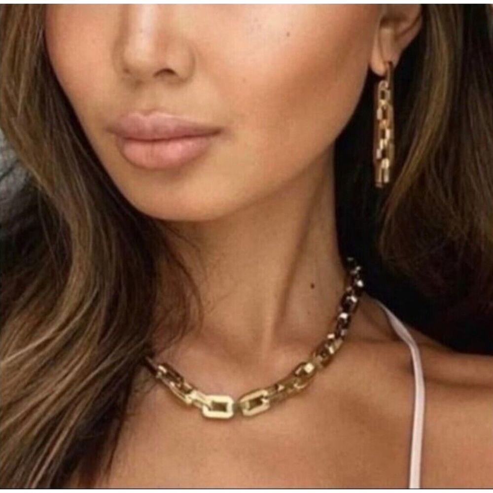 Eddie Borgo Supra Link Necklace